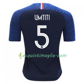 Divisa di Calcio Francia Umtiti 5 Prima Mondiali 2018